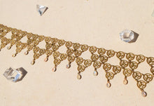 Triskele Moonstone Lace Necklace